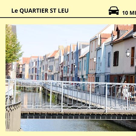 Dewailly, 2 Chambres, 3 Lits, Elegant, 700M Centre Ville Amiens Eksteriør bilde